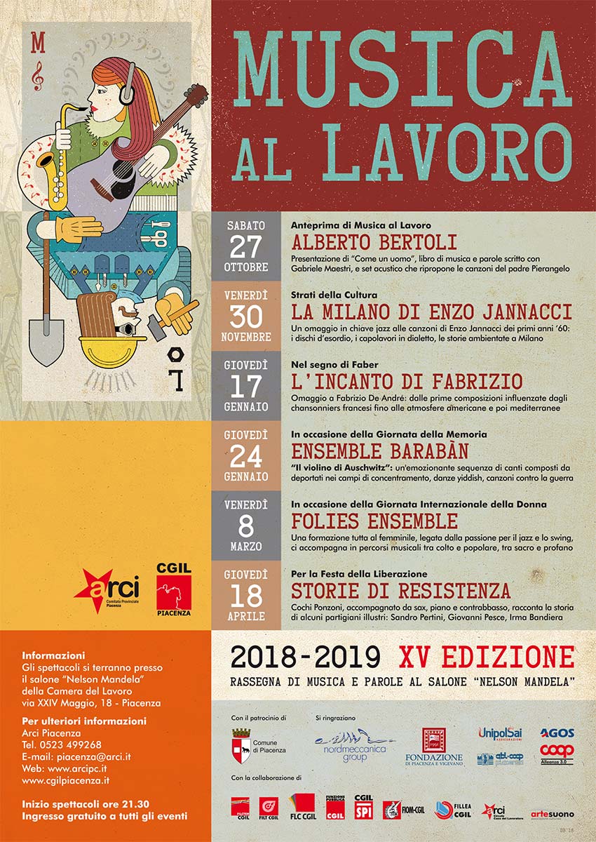 ARCI Piacenza - Musica al Lavoro 2018