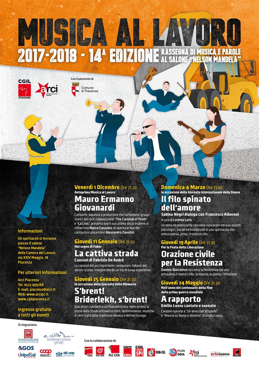 ARCI Piacenza - Musica al Lavoro 2017